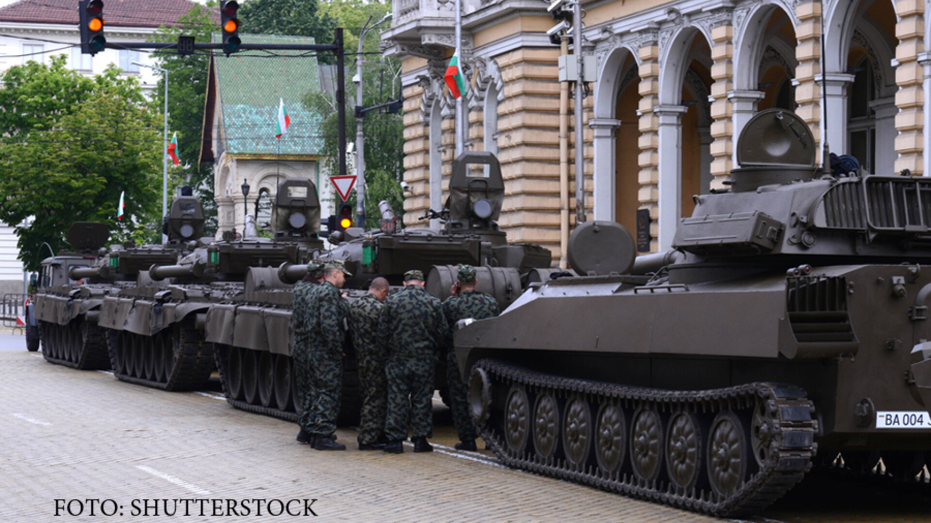 parada militara in Varna, armata bulgara