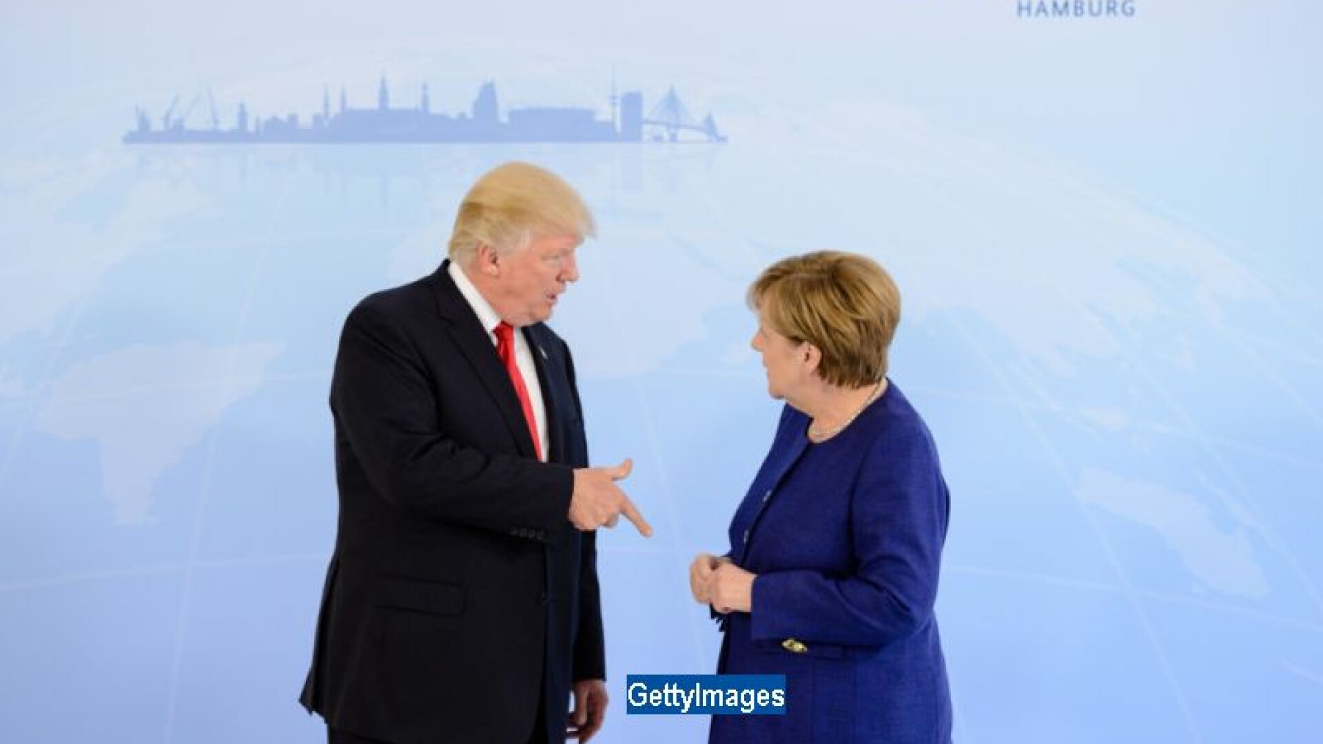 Merkel si Trump