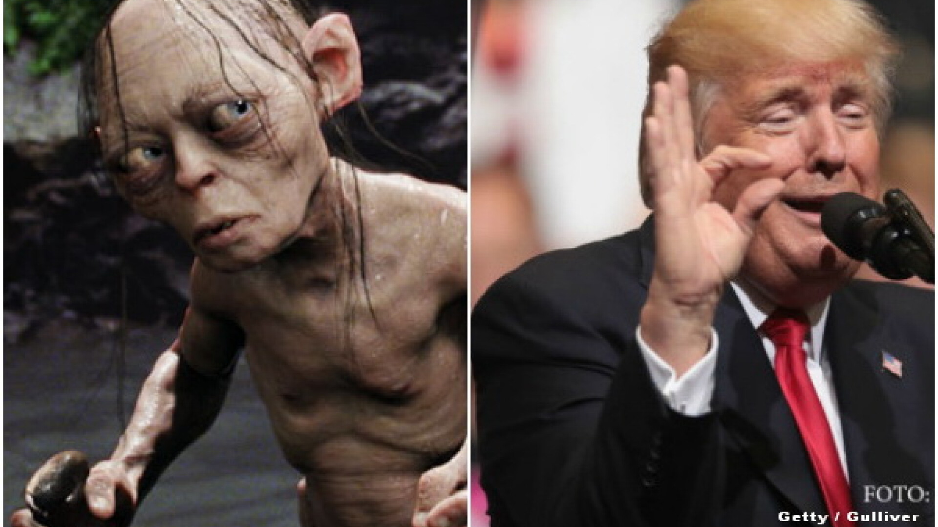 Gollum, Donald Trump