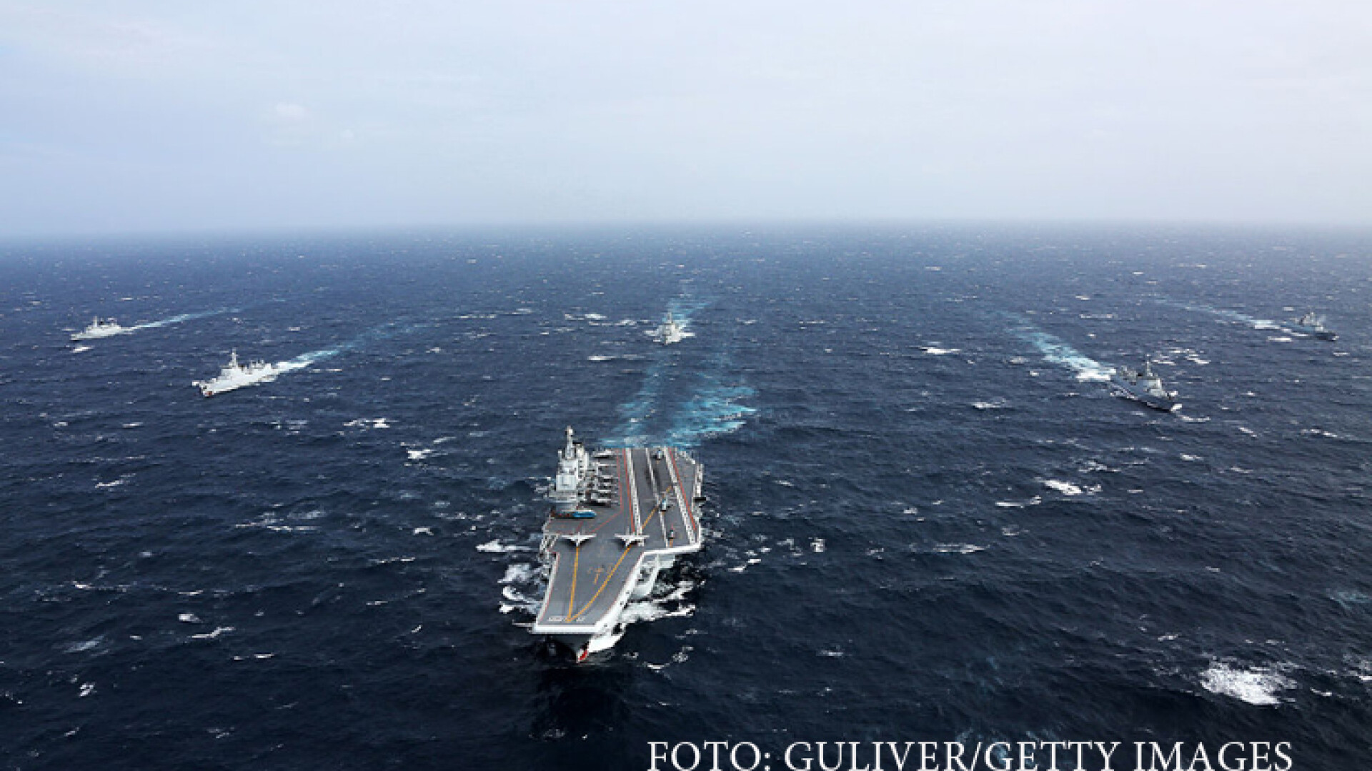 flota chineza in marea chinei de sud