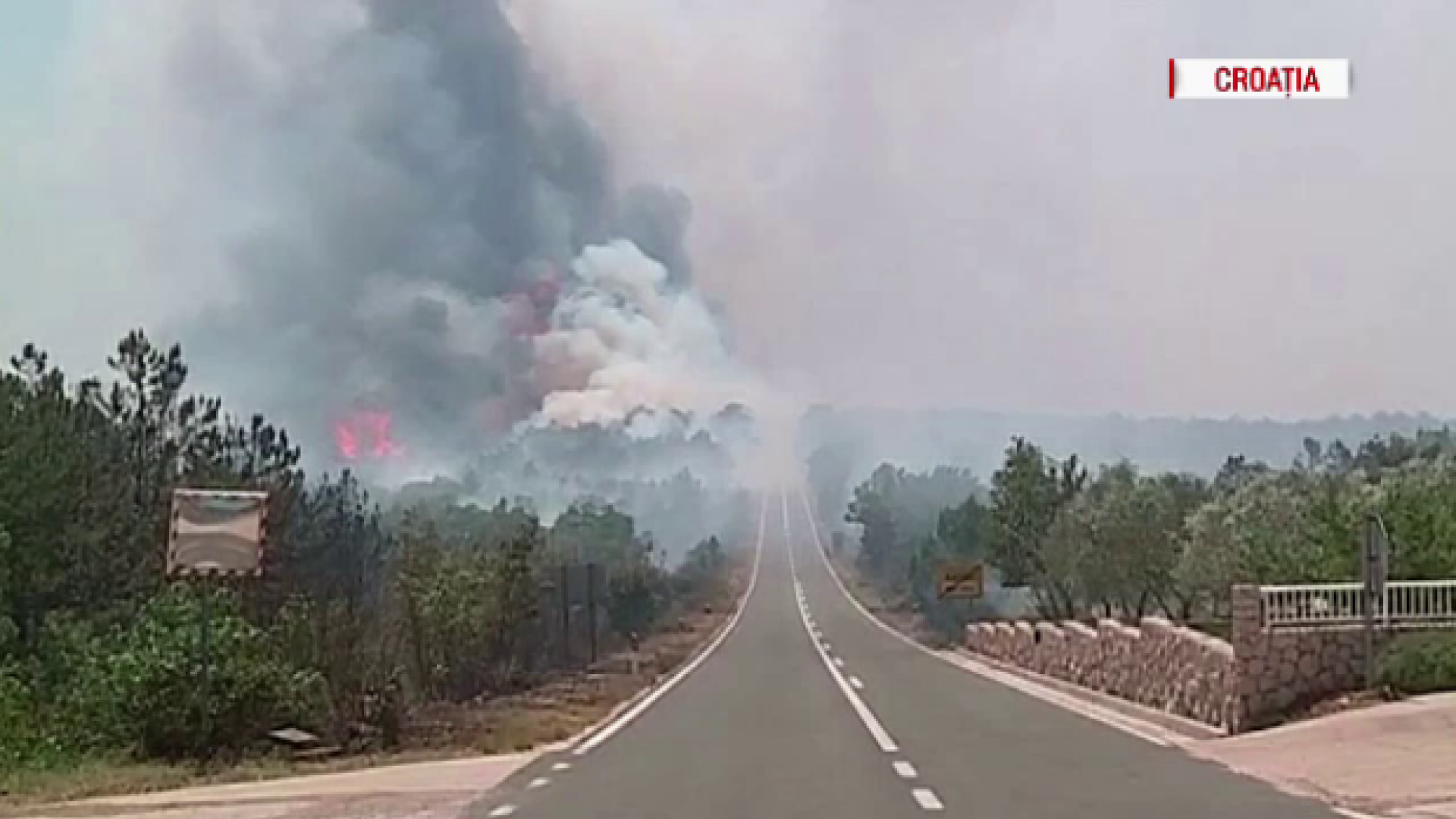 Incendiu de proportii in 5 tari din Europa