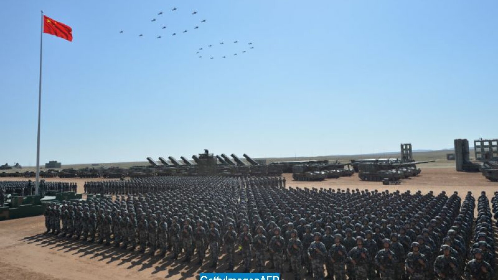 Parada militara in China