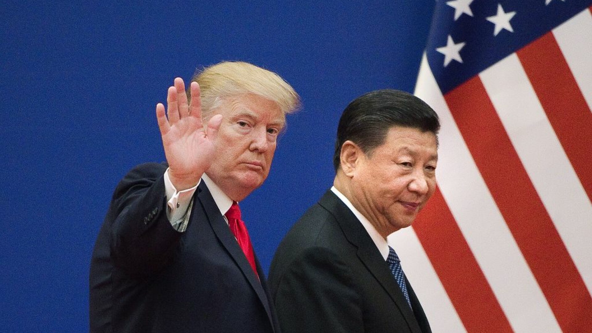 Donald Trump si Xi Jinping