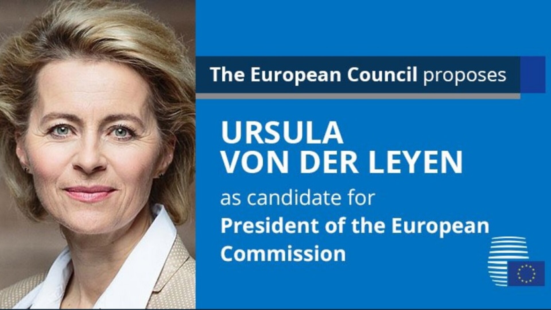 Germana Ursula von der Leyen, propusă pentru funcția de președinte al Comisiei Europene