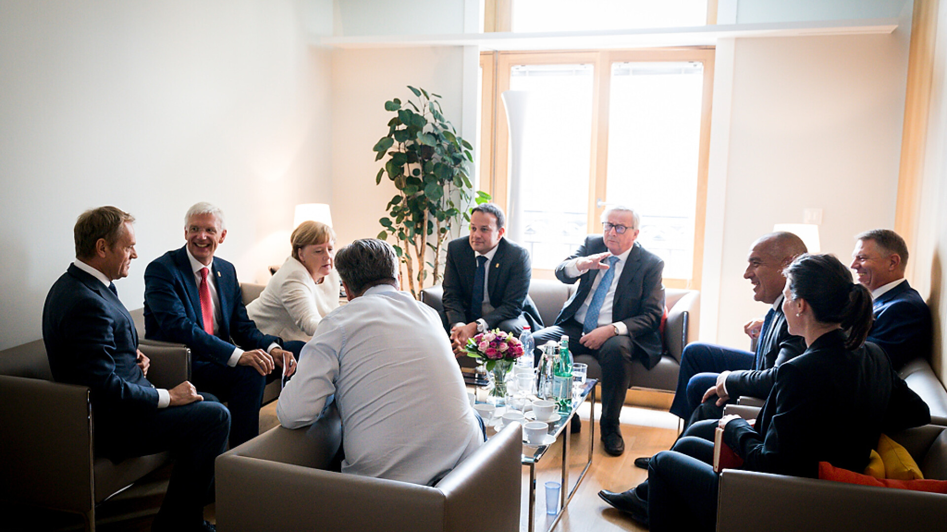 Klaus Iohannis a participat la reuniunea extraordinară a Consiliului European