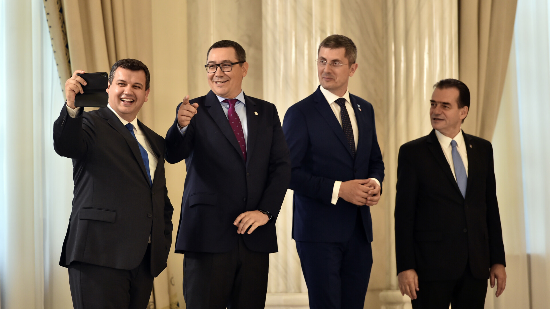 Eugen Tomac, Victor Ponta, Dan Barna, Ludovic Orban