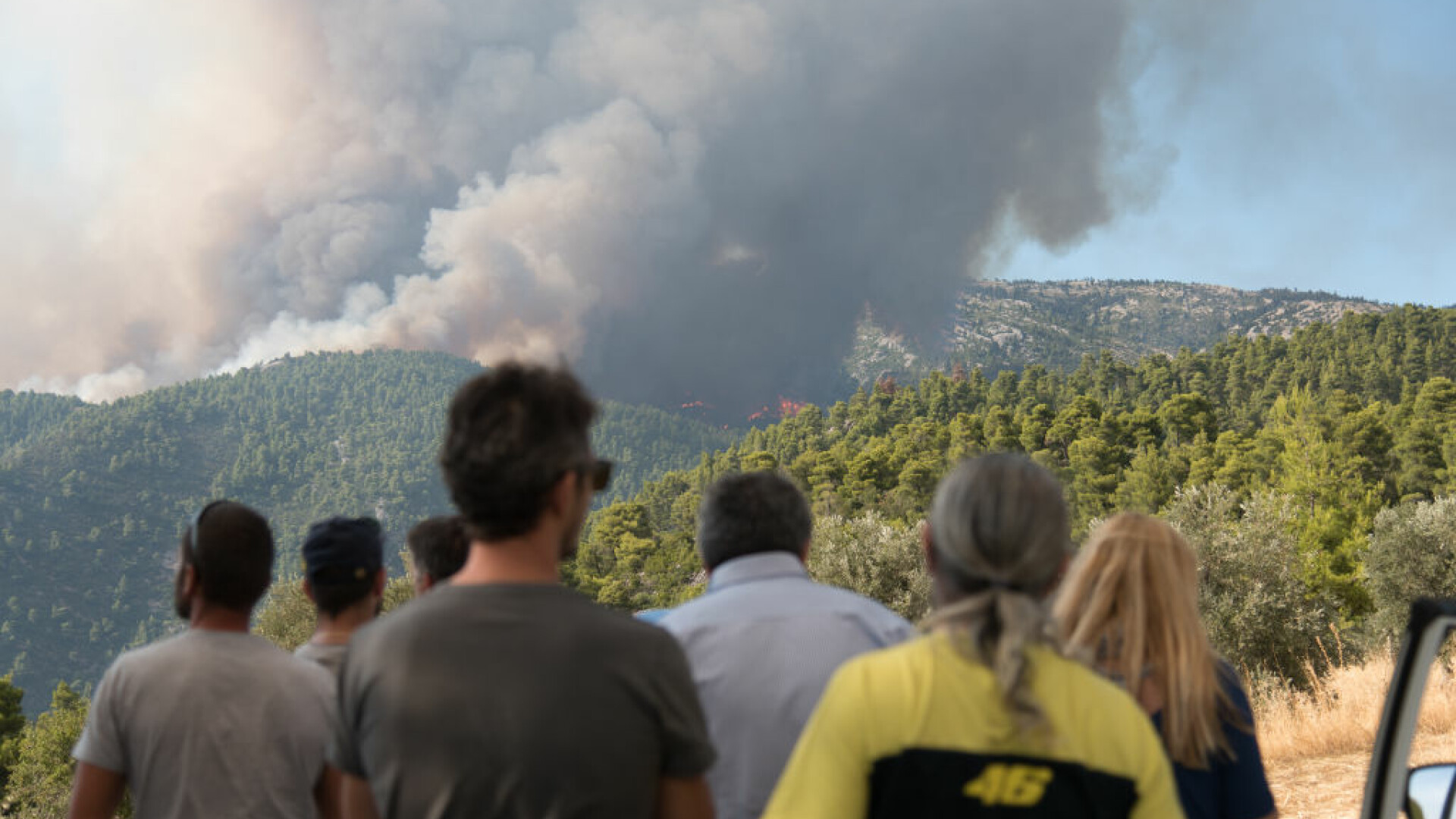 Incendiu in Grecia