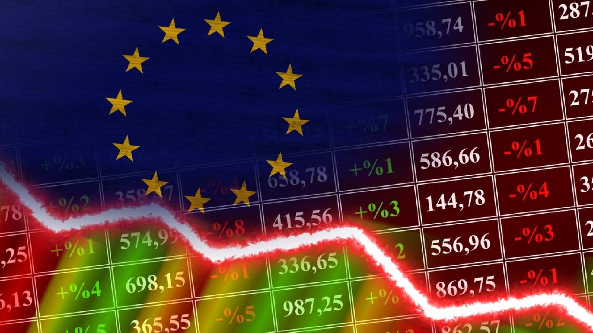 Bursele europene s-au prăbușit după un raport fals privind inflația din SUA. Investitorii s-au panicat