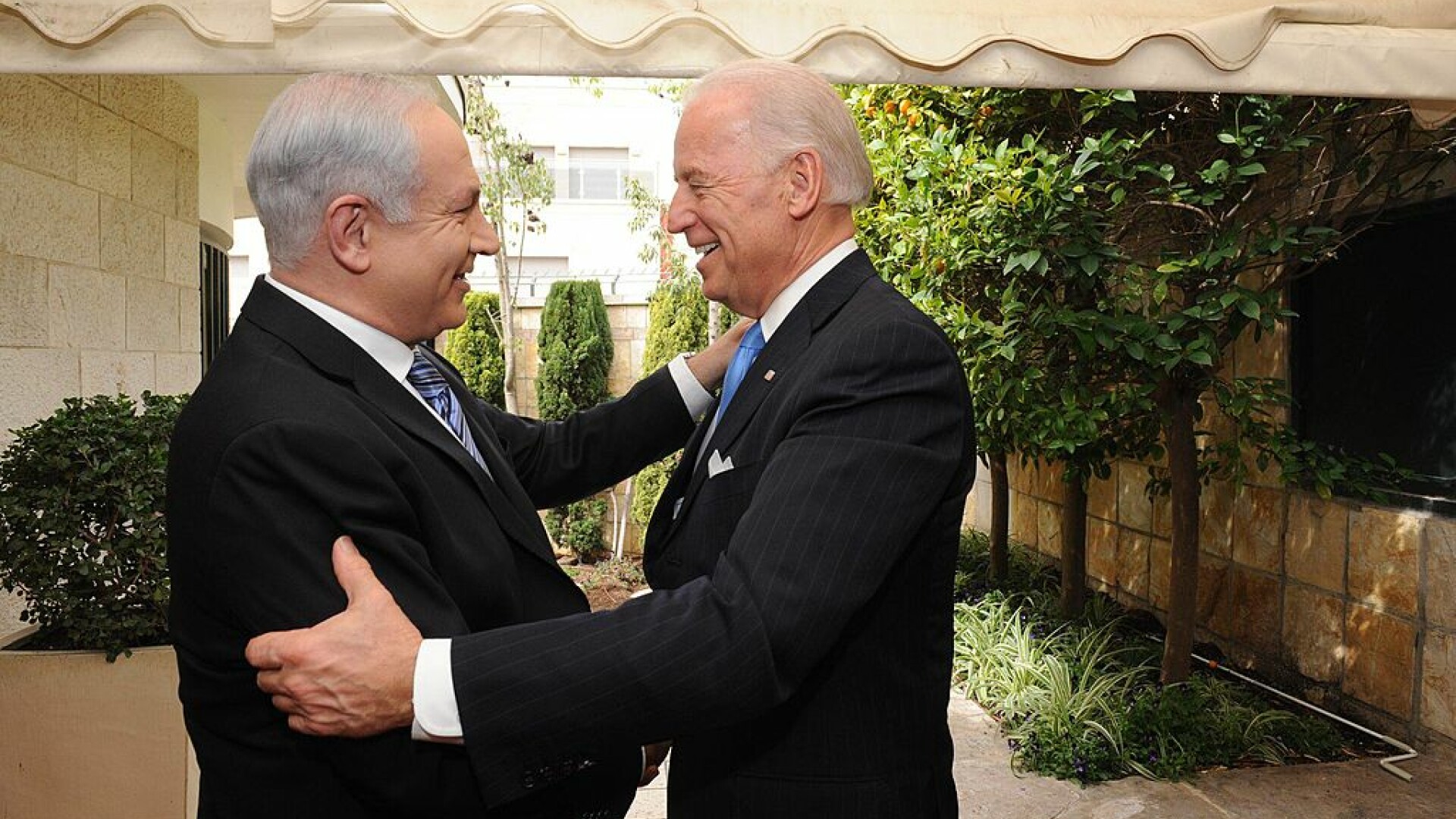 Joe Biden, Benjamin Netanyahu