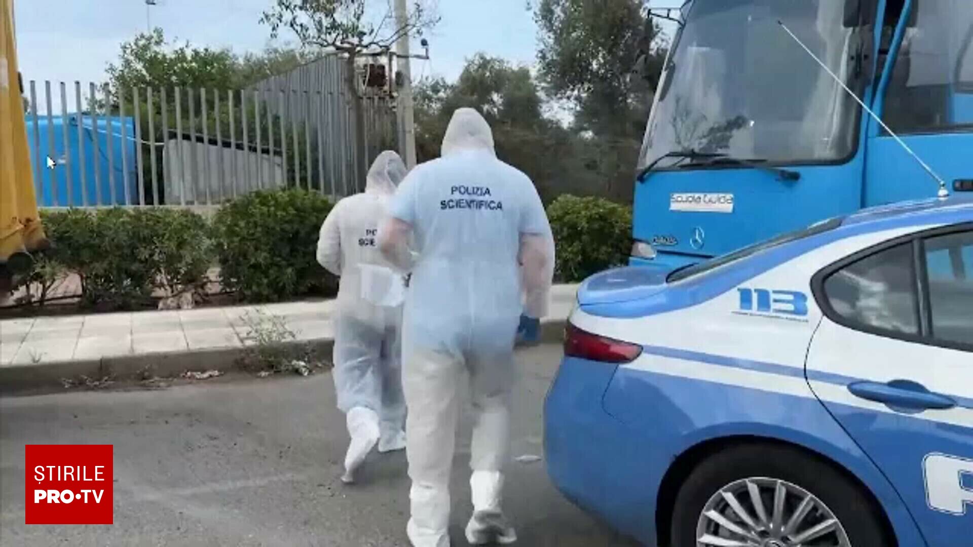 Un rumeno è stato trovato morto nel bagagliaio di un autobus in Italia.  La polizia lo considera omicidio