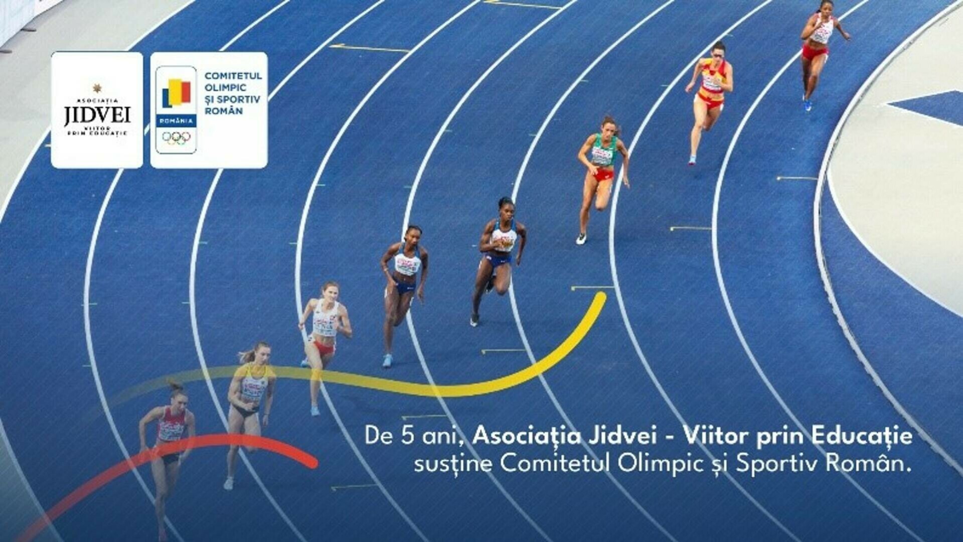 Din 2019, Asociația Jidvei - Viitor prin Educație susține activitatea Comitetului Olimpic și Sportiv Român în vederea pregătirii echipei României - Team Romania - pentru participarea acesteia la Jocurile Olimpice. Pentru că olimpicii de astăzi devin model