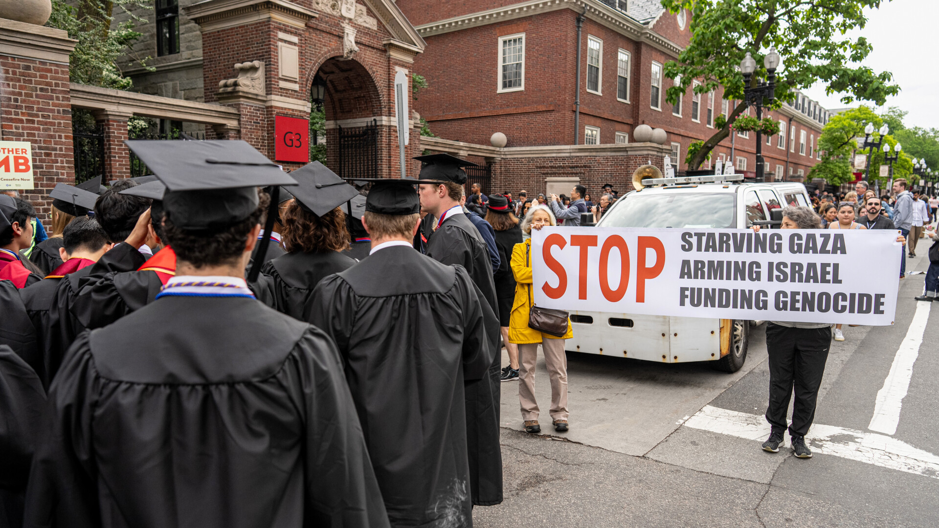 protest Harvard