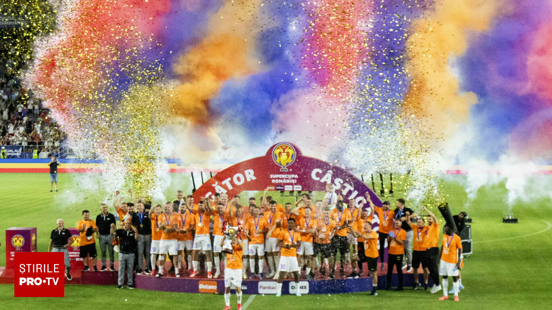 FCSB a câştigat Supercupa României, după 2-1 cu CFR Cluj