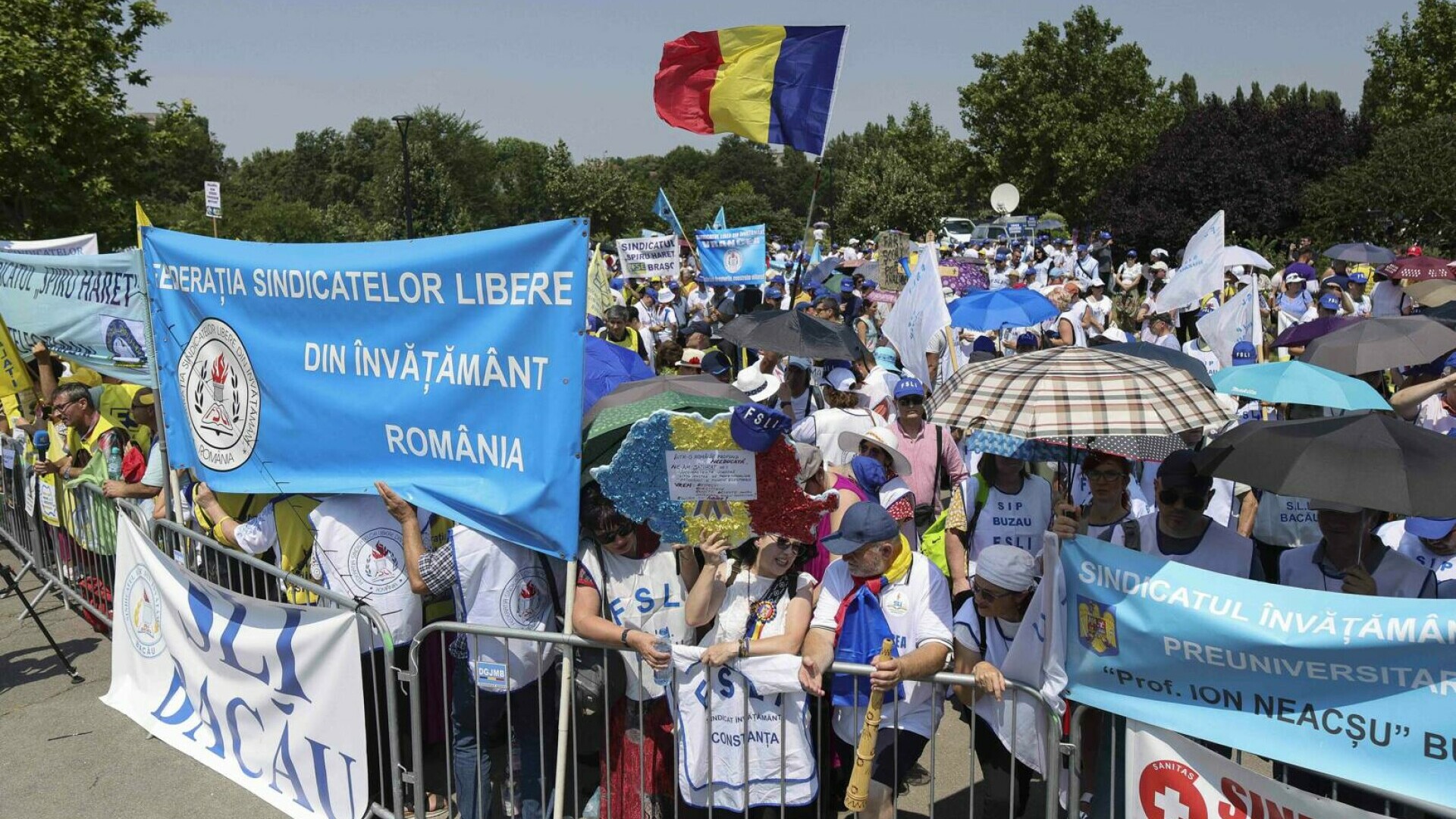 protest sindicate Parlament