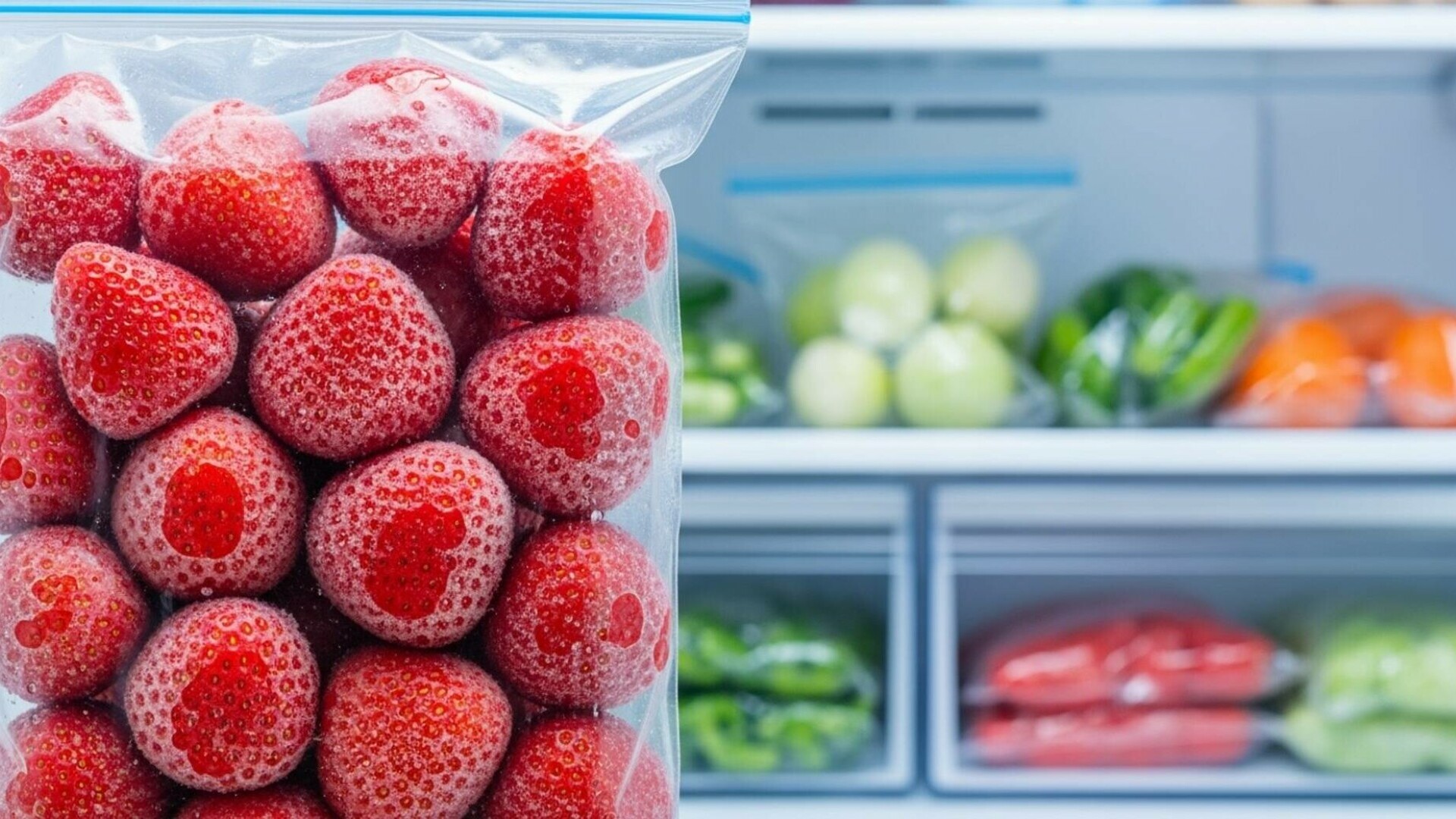 Căpșunile congelate: cum le conservi corect și cum le folosești în rețete delicioase