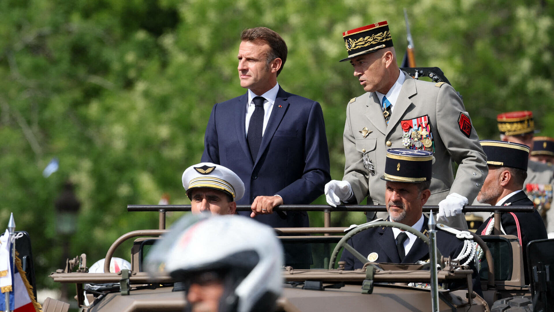 Parada de 14 iulie, organizată ca o „operaţiune militară”. Promisiunea lui Macron de Ziua Națională a Franței