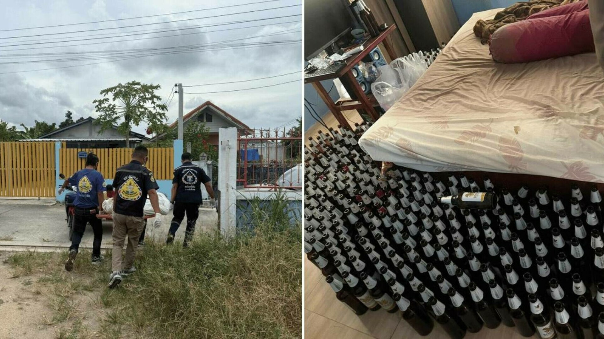 Un bărbat în vârstă de 44 de ani a fost găsit mort de fiul lui după ce a consumat doar bere timp de o lună întreagă