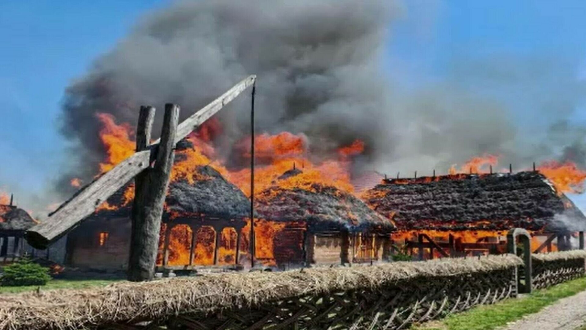 Monument incendiu Sălaj