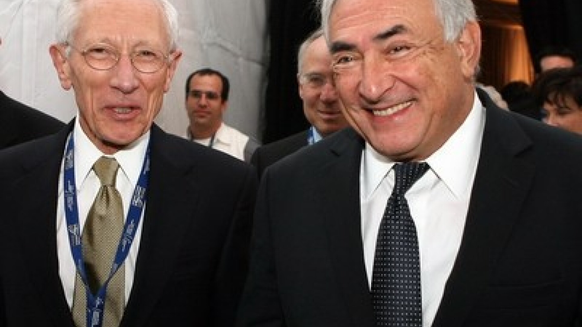 Stanley Fischer si Dominique Strauss-Kahn