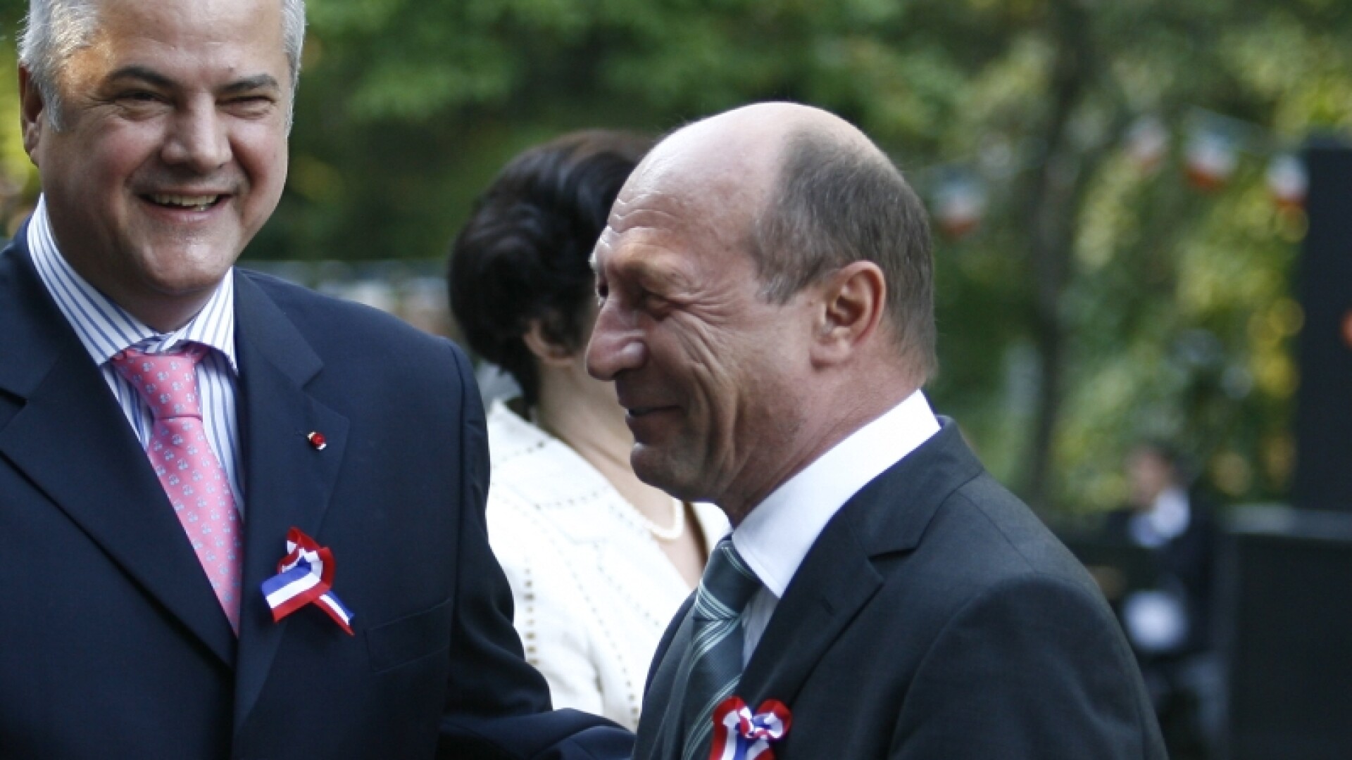 Adrian Nastase si Traian Basescu