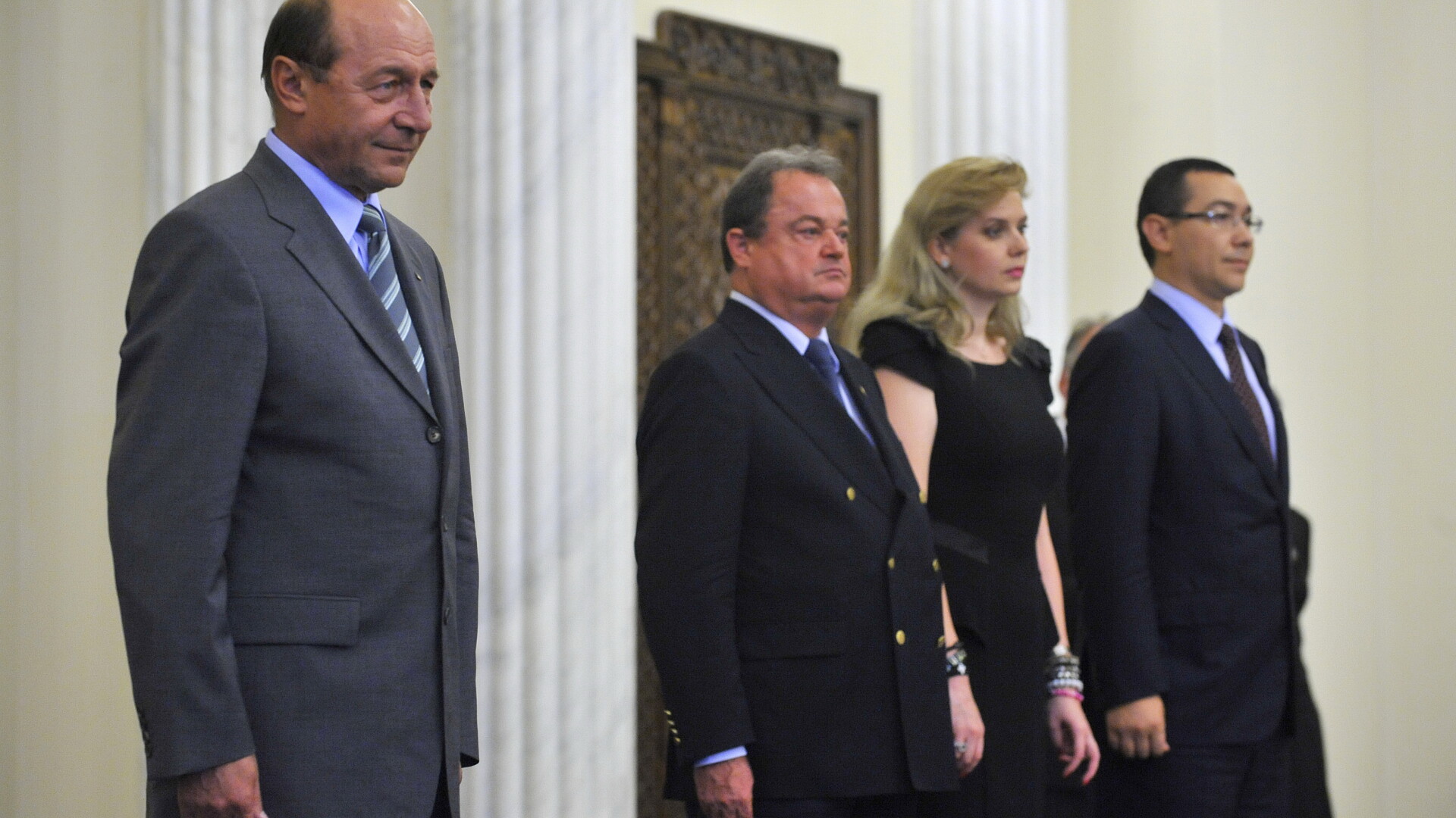Traian Basescu, Vasile Blaga, Roberta Anastase, Victor Ponta