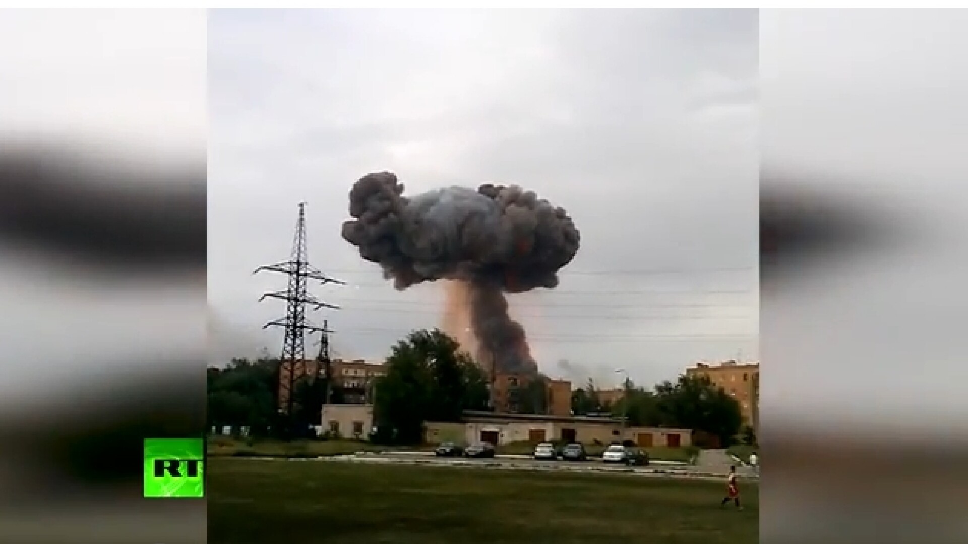 Explozie intr-un depozit de munitie din Rusia