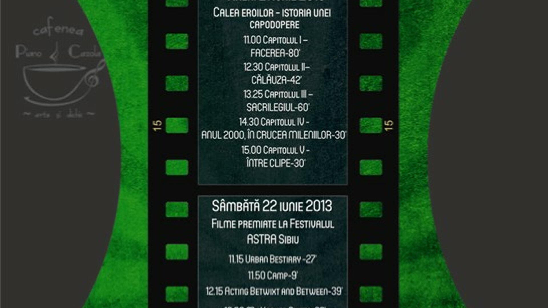 Maraton de film documentar la Cluj Never Sleeps