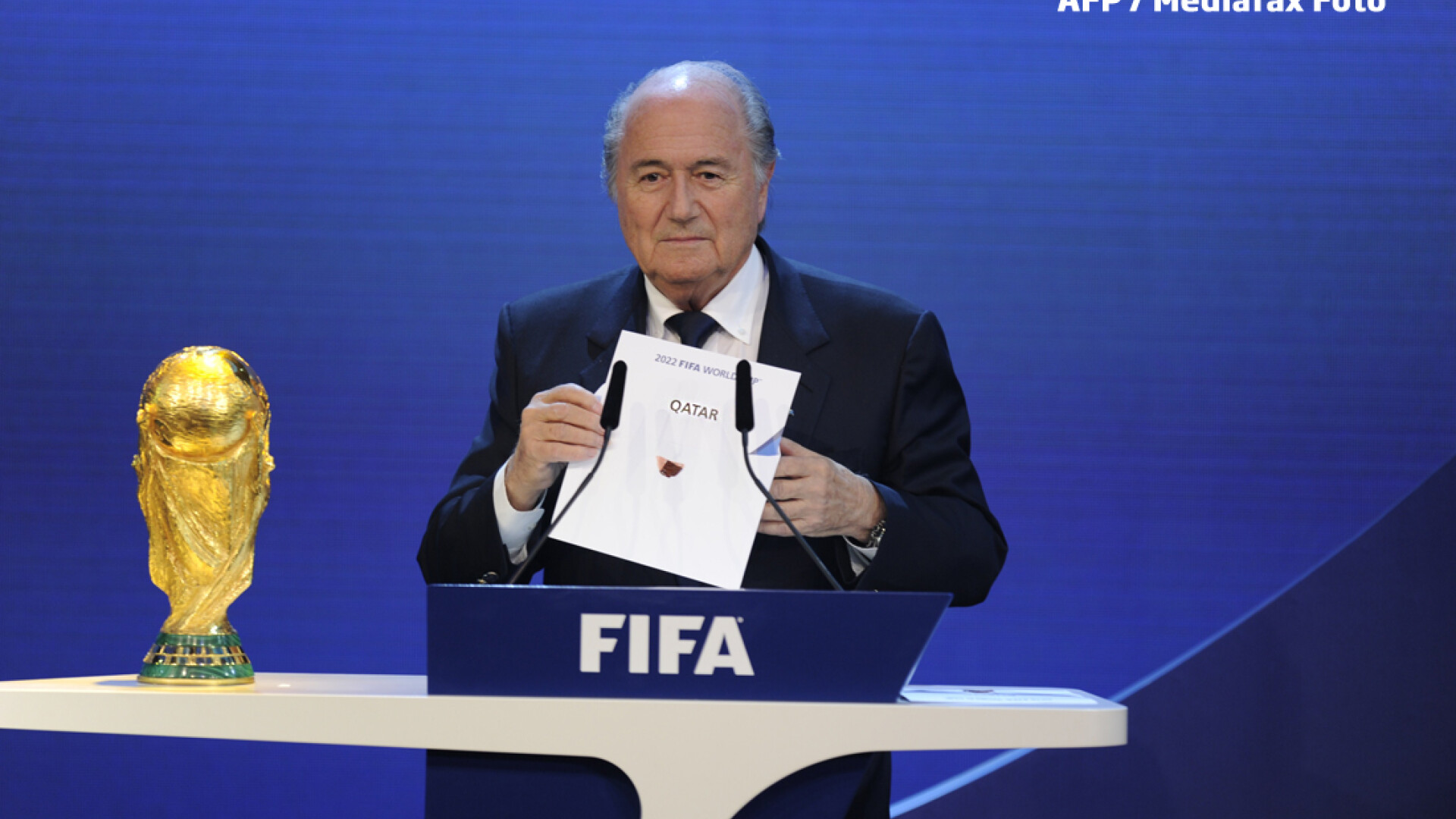 Sepp Blatter anunta ca CM 2022 va fi in Qatar