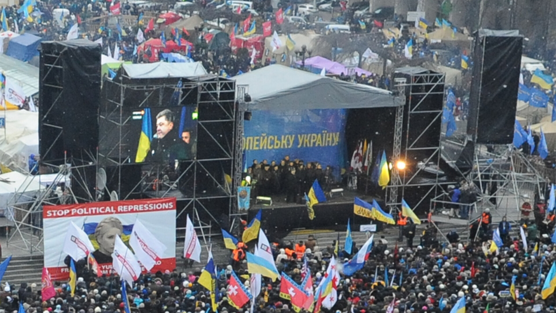 Petro Porosenko pe euromaidan