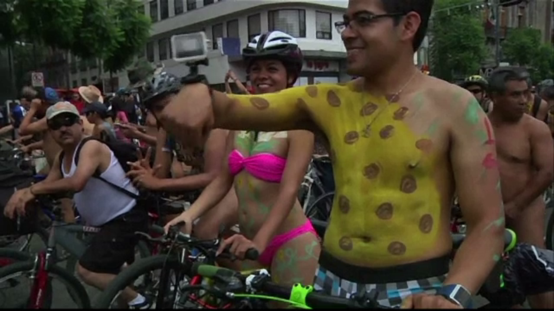 biciclisti nud