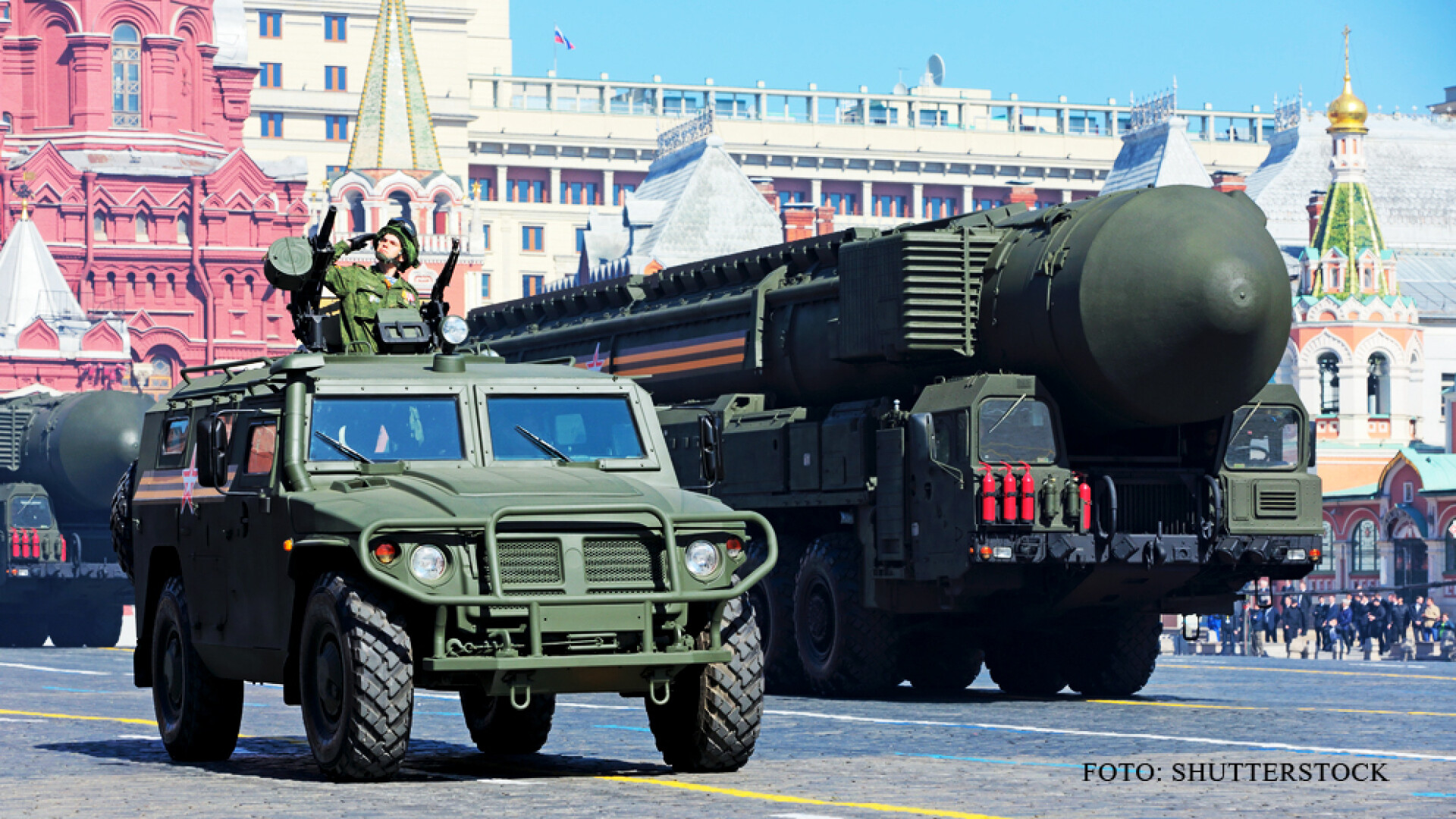 parada militara Rusia rachete nucleare