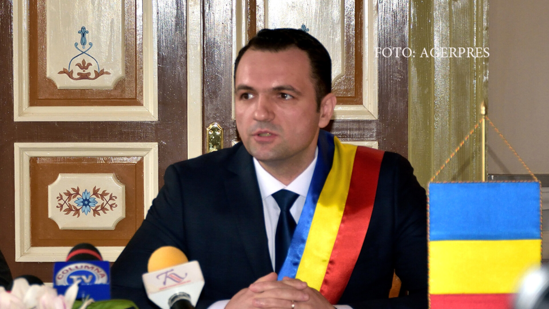 primarul interimar al Targovistei, Cristian Stan