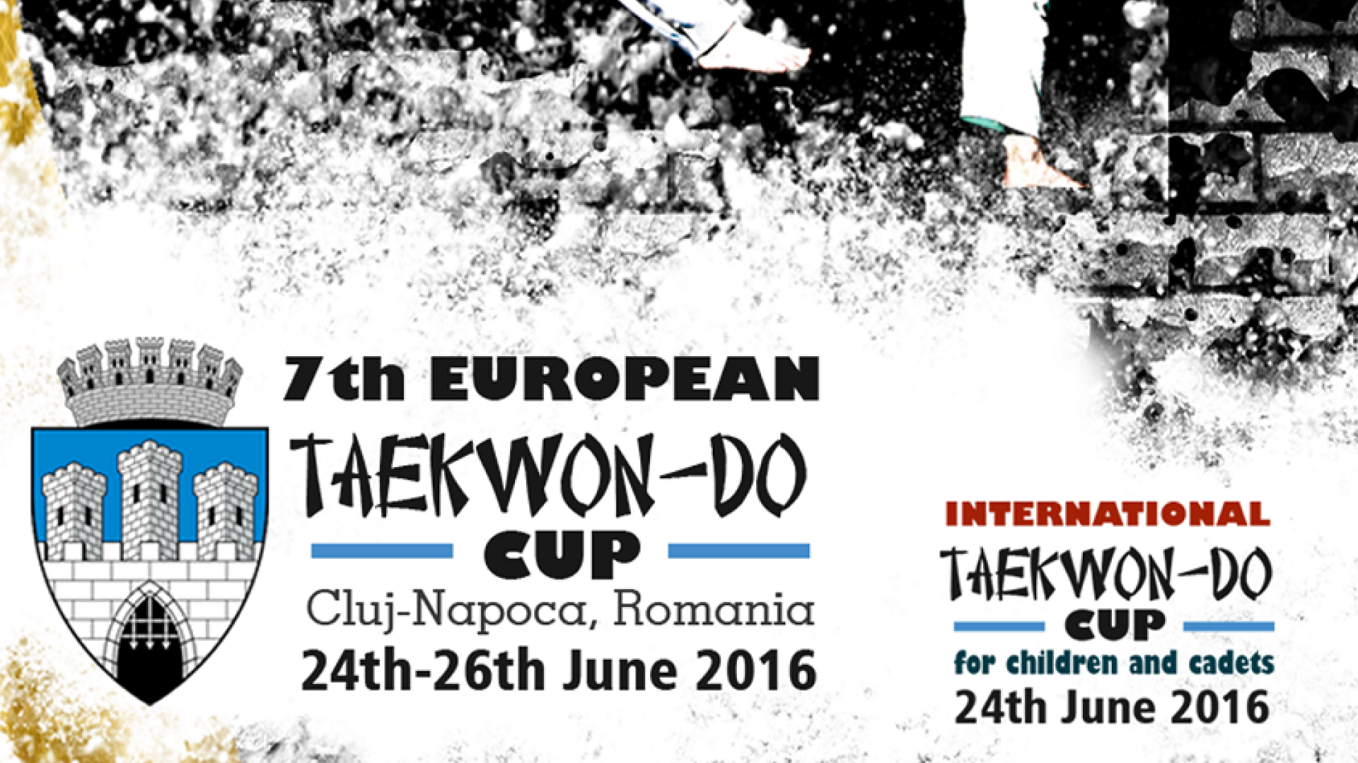 Cei mai buni luptatori de Taekwon-do din Europa isi dau intalnire la Cluj-Napoca la Cupa Europei