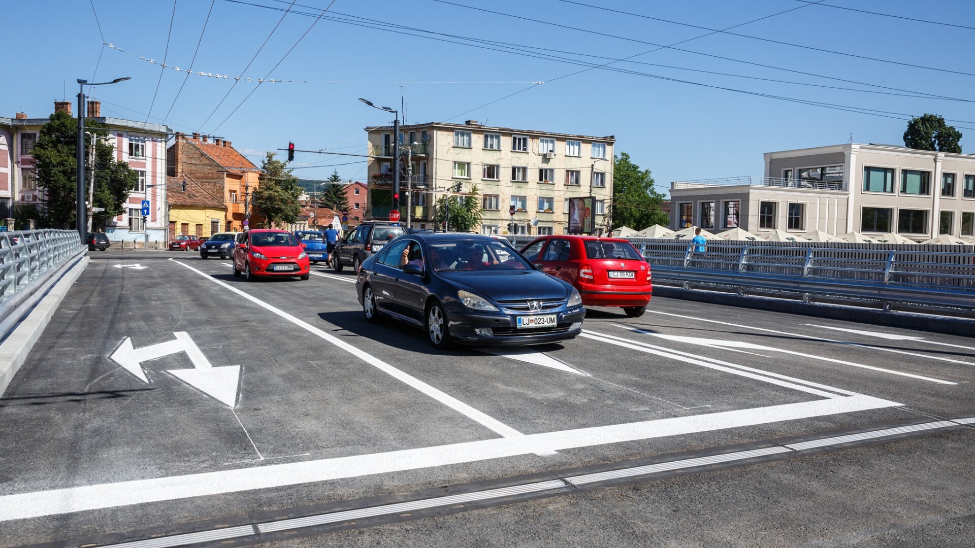 S-a deschis Podul Traian din Cluj-Napoca dupa aproape un an de zile
