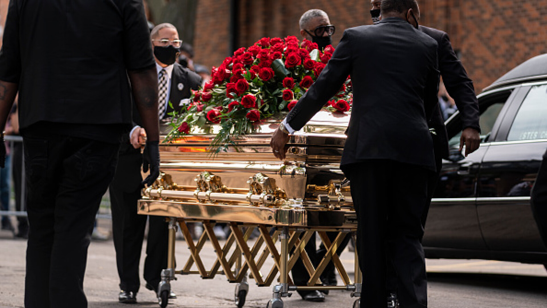 A doua ceremonie funerară în memoria lui George Floyd