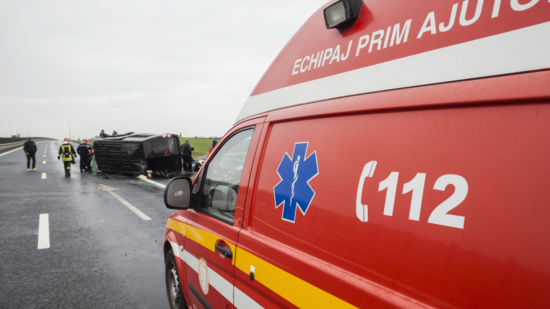 Accident cu 11 victime în Vâlcea. A fost declanșat Planul roșu de intervenție