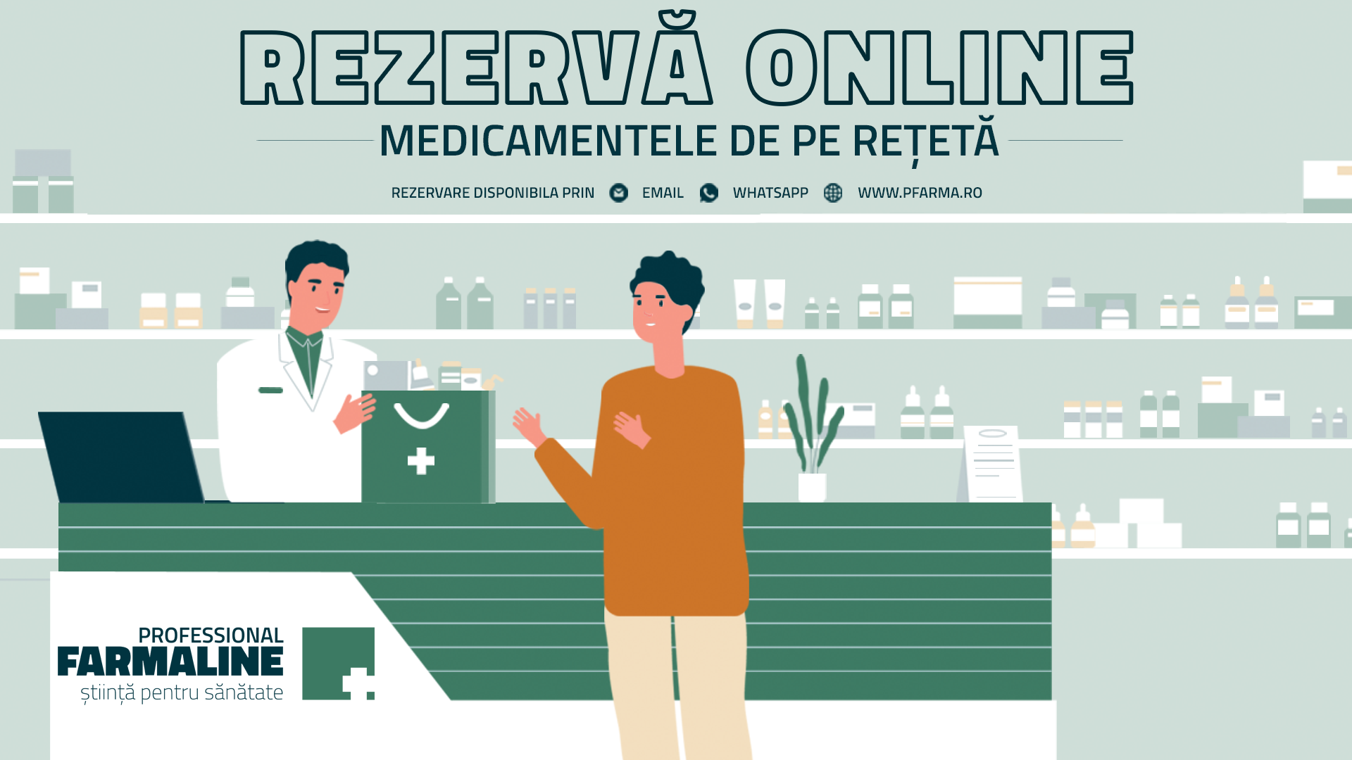 Pfarma.ro - asistentul tău online pentru rezervarea rețetelor de medicamente