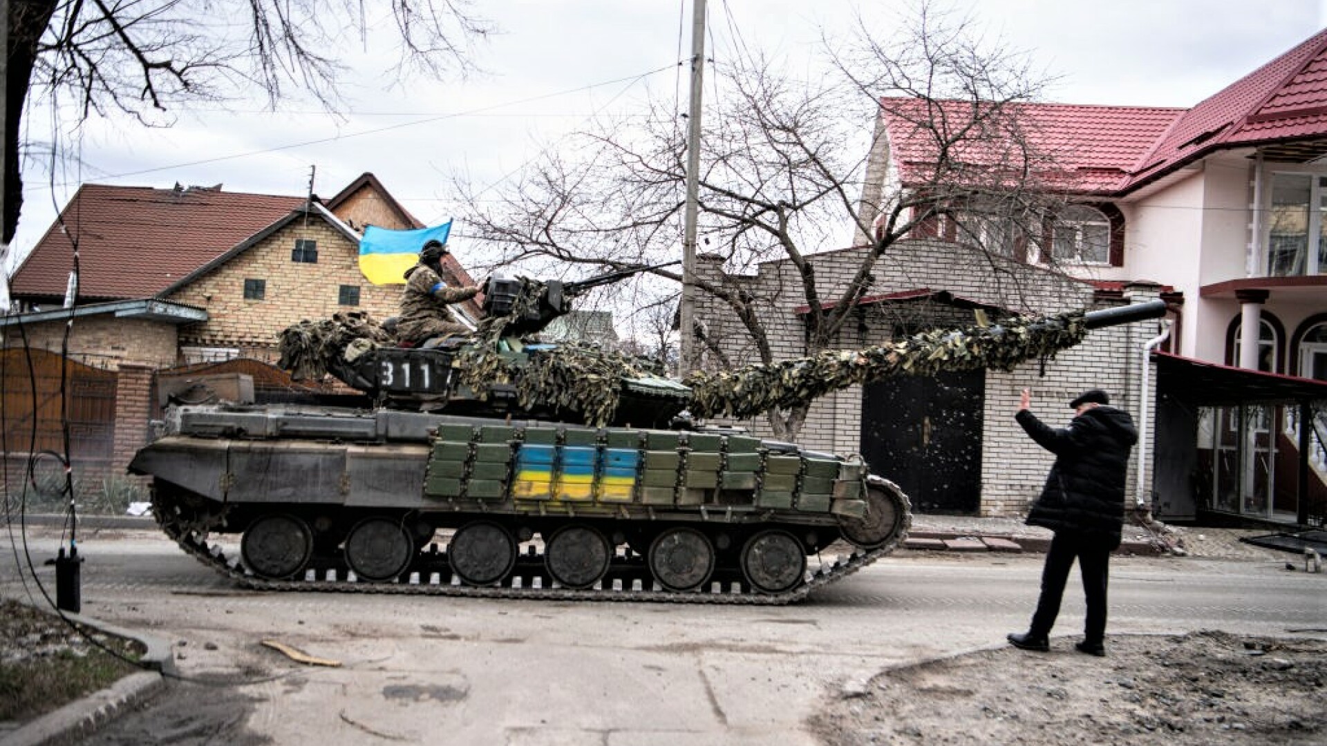 Kremlinul anunță că trupele sale au distrus în Kiev tancuri și blindate trimise de Occident