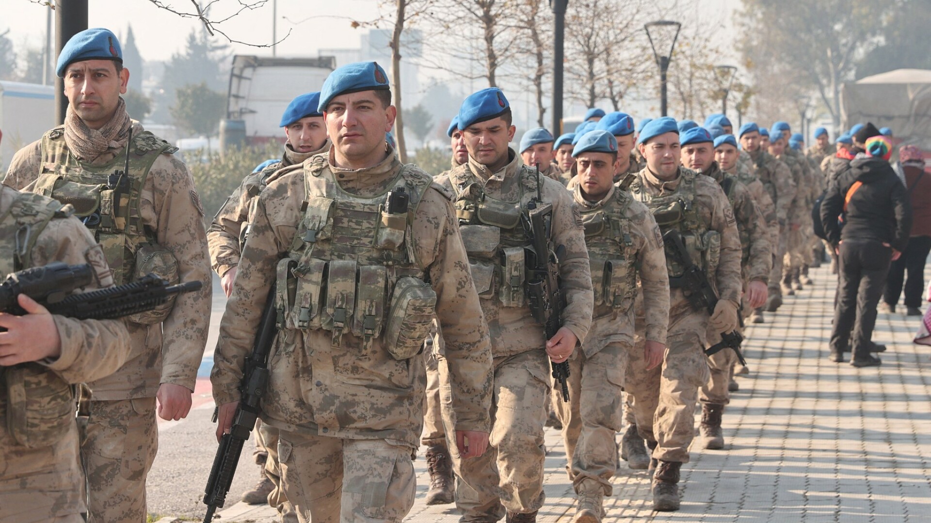 trupe comando turcia