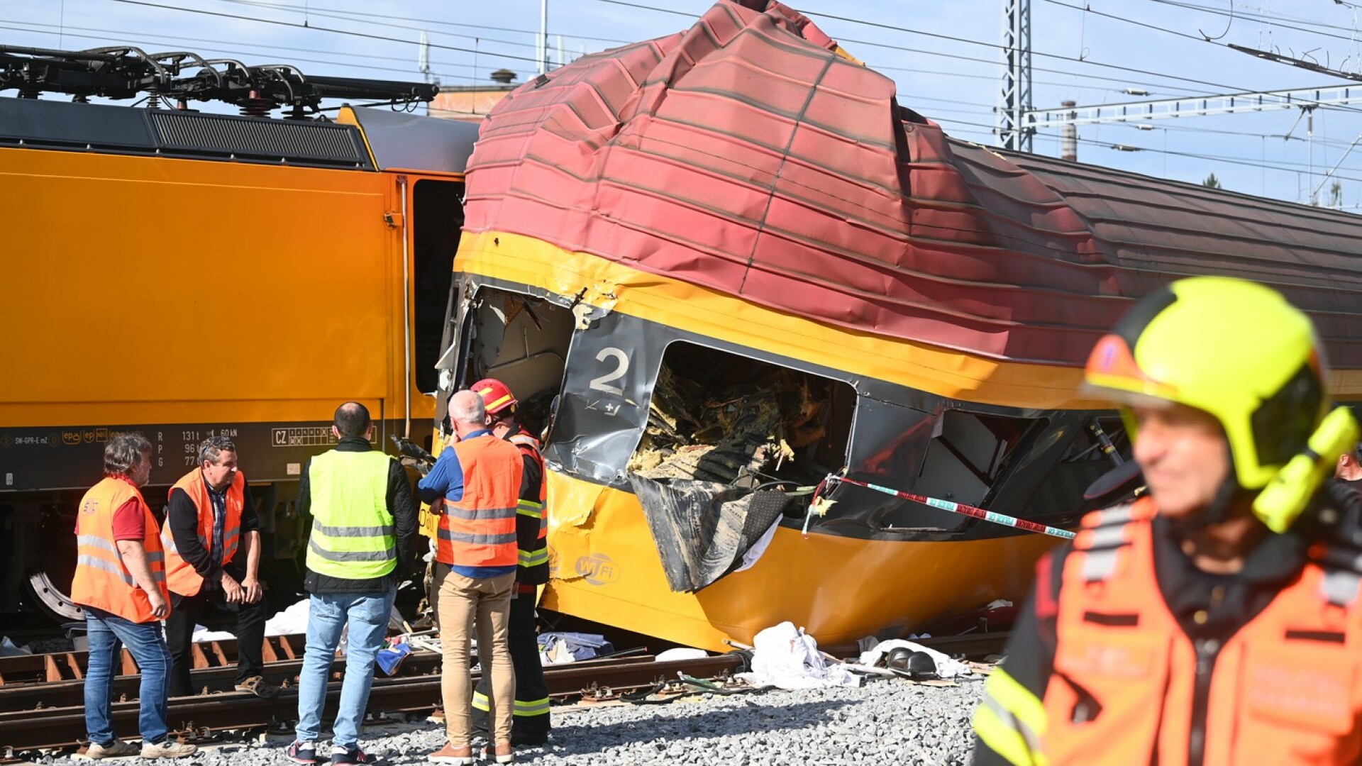 Accident tren Cehia