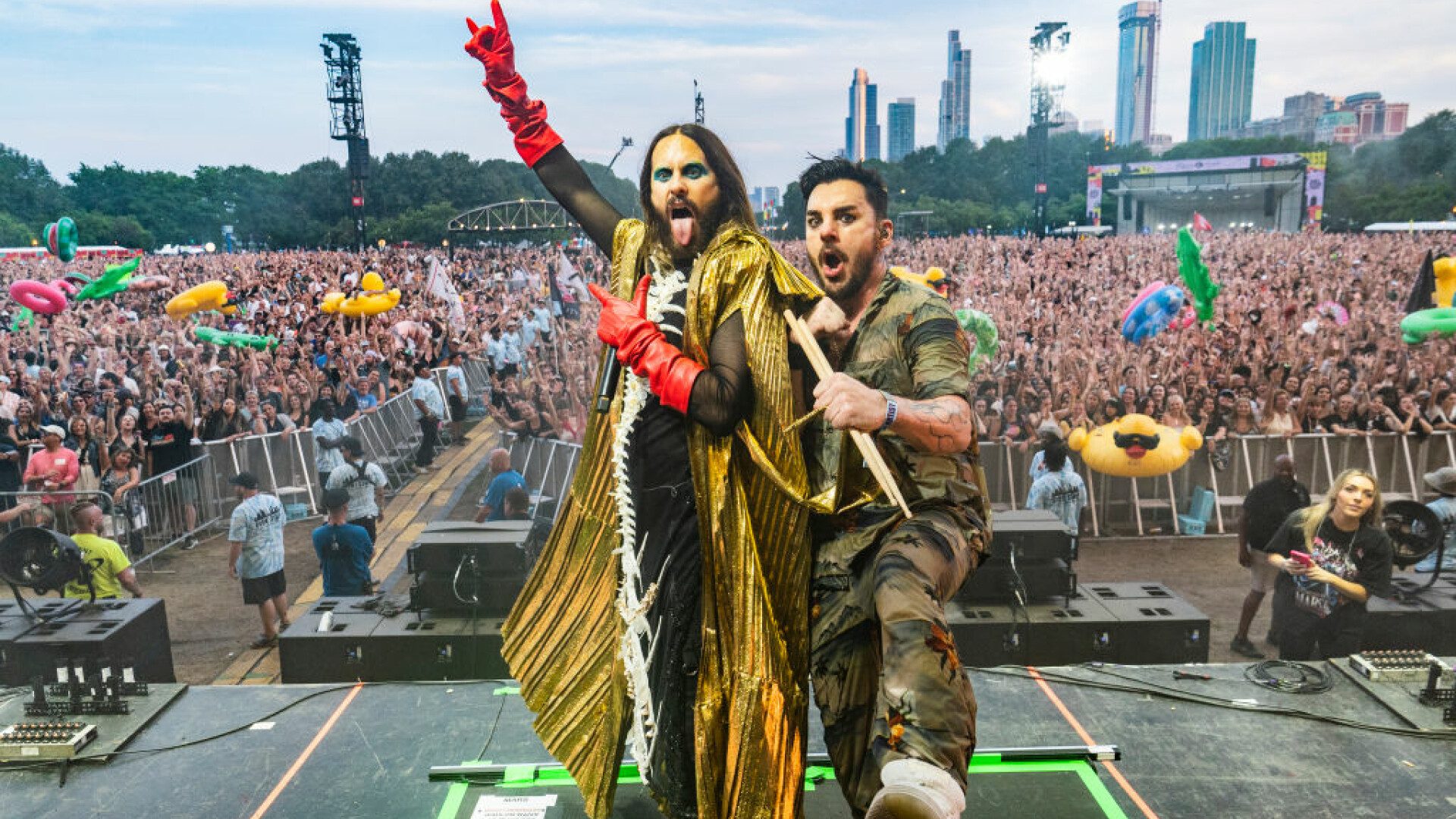 Formația lui Jared Leto, Thirty Seconds To Mars, revine la București în ...