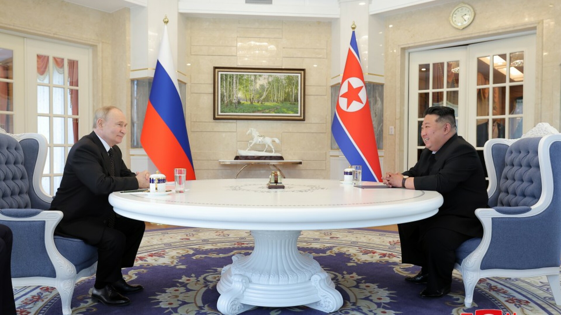 Vladimir Putin, Kim Jong Un