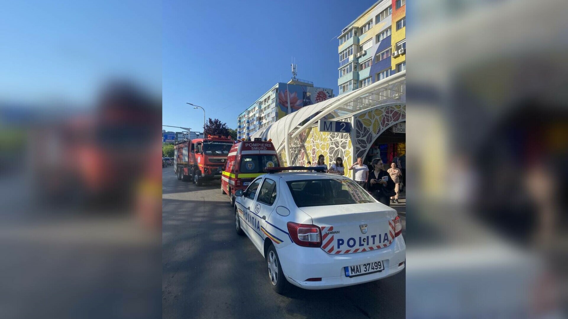 Tentativă de suicid la o stație de metrou din Capitală. Cum a fost evitată tragedia în ultima clipă