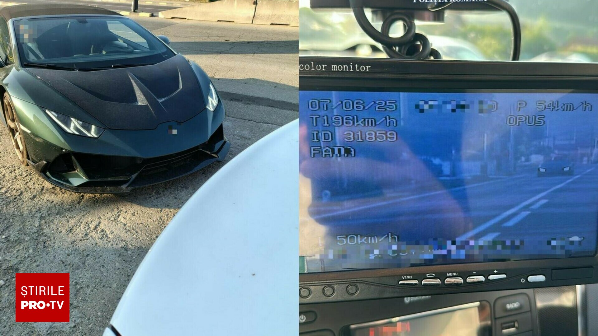 Andrew Tate, prins conducând un bolid cu aproape 200 km/h într-un oraș din România. Polițiștii au intervenit prompt