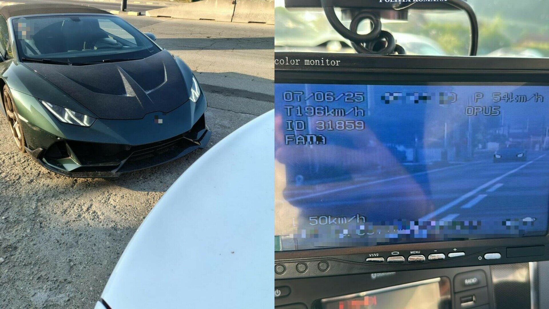 Andrew Tate, prins conducând un bolid cu aproape 200 km/h într-o localitate din România. Polițiștii au intervenit prompt