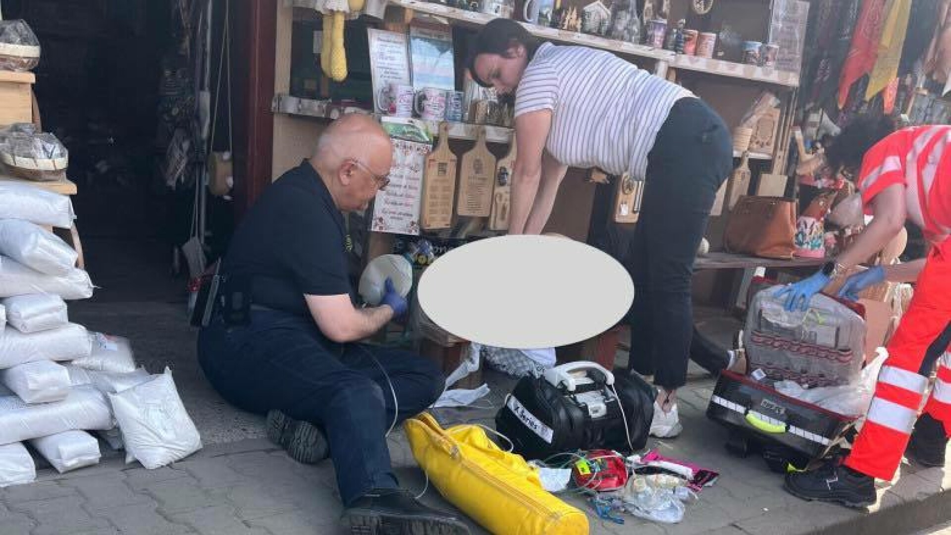 Raed Arafat a resuscitat o femeie aflată în stop cardio-respirator, la Praid. A fost ajutat de un medic aflat în timpul liber