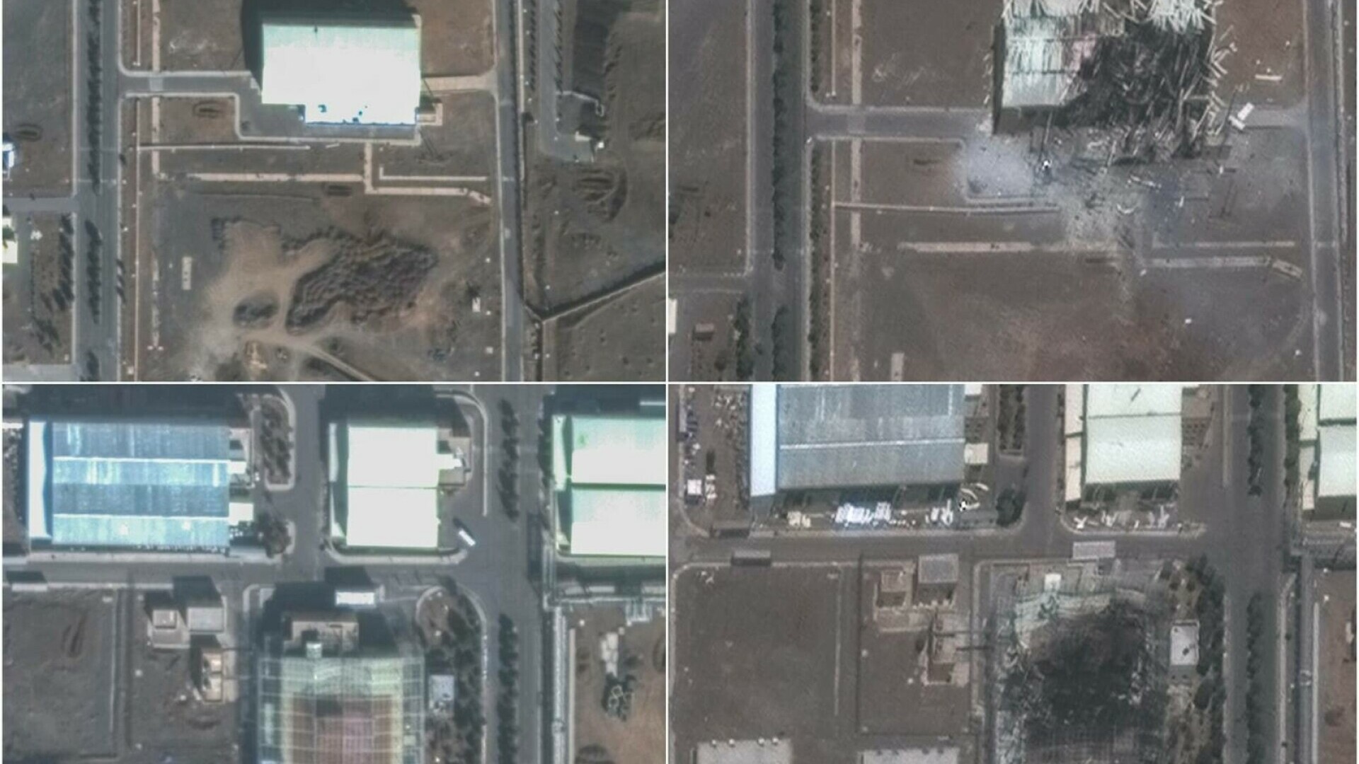 Imaginile din satelit confirmă distrugeri la instalațiile nucleare din Iran. Cum arată acum baza de la Natanz | VIDEO