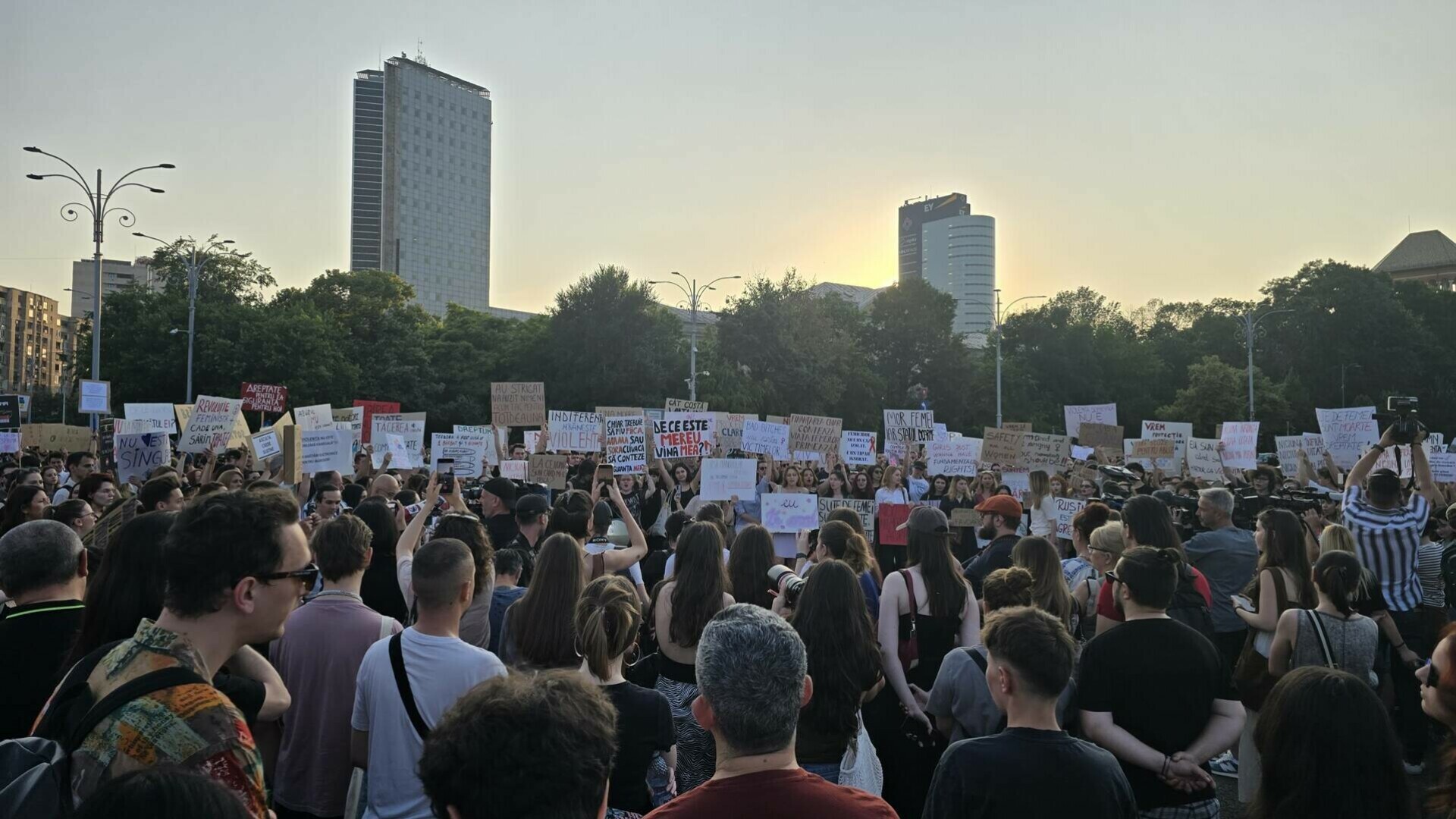 Manifestație pentru siguranța femeilor