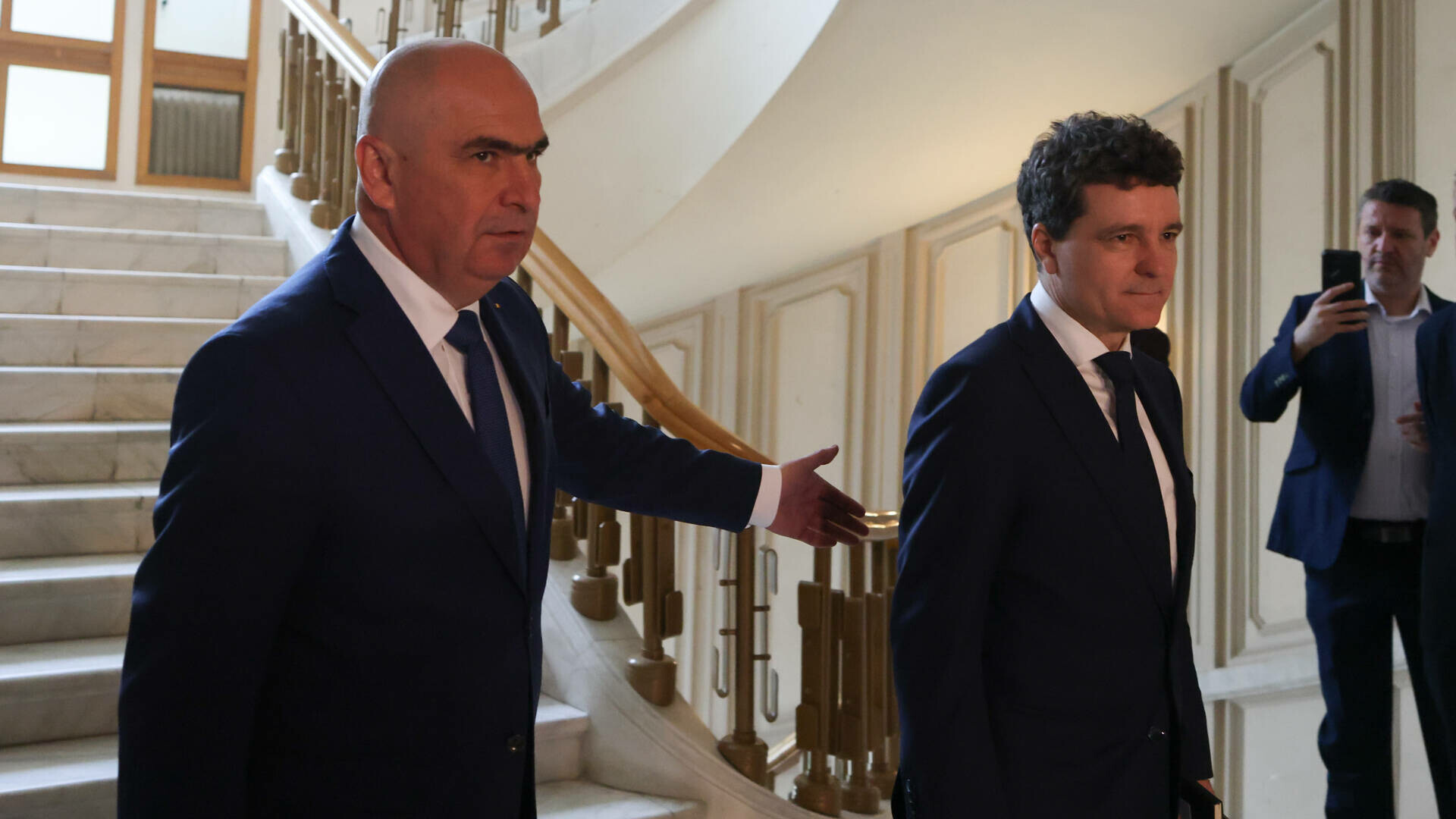 Ilie Bolojan și Nicușor Dan