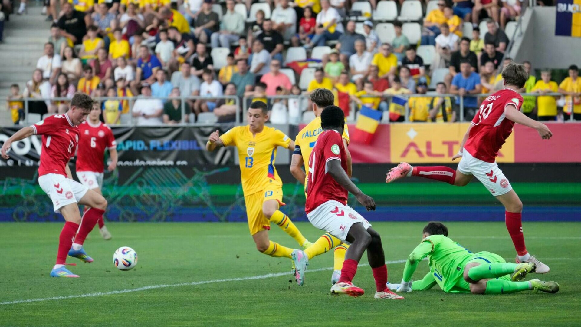 Naționala U19 a României joacă în semifinalele CE 2025 luni, de la 21:00, pe Pro TV și VOYO